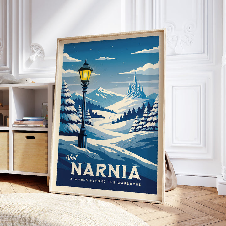 Narnia Travel Poster