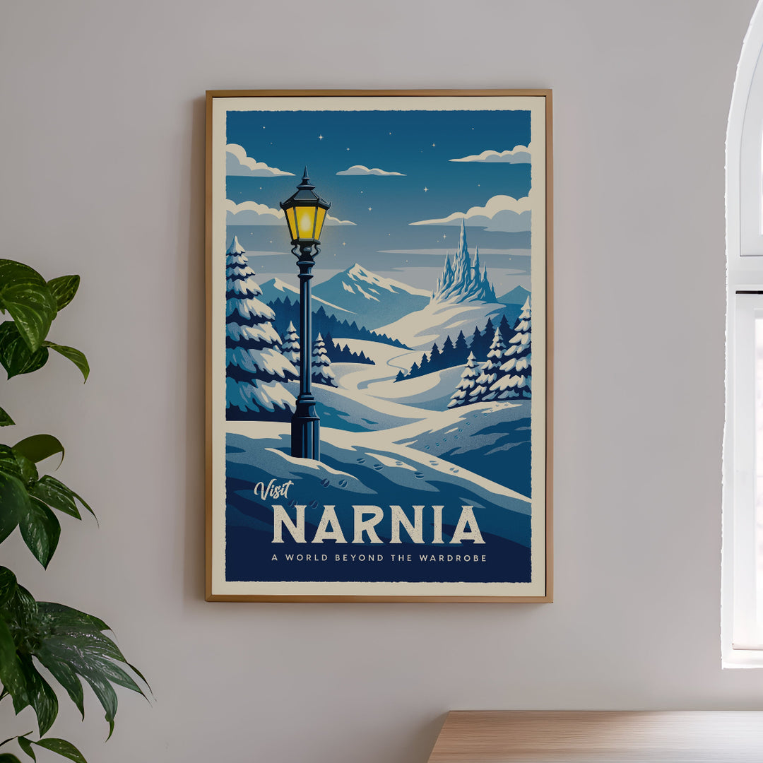 Narnia Travel Poster