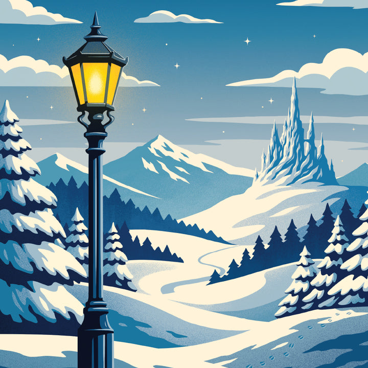 Narnia Travel Poster