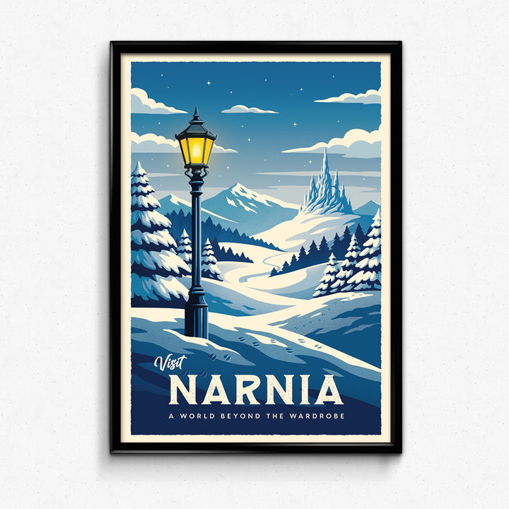 Narnia Travel Poster