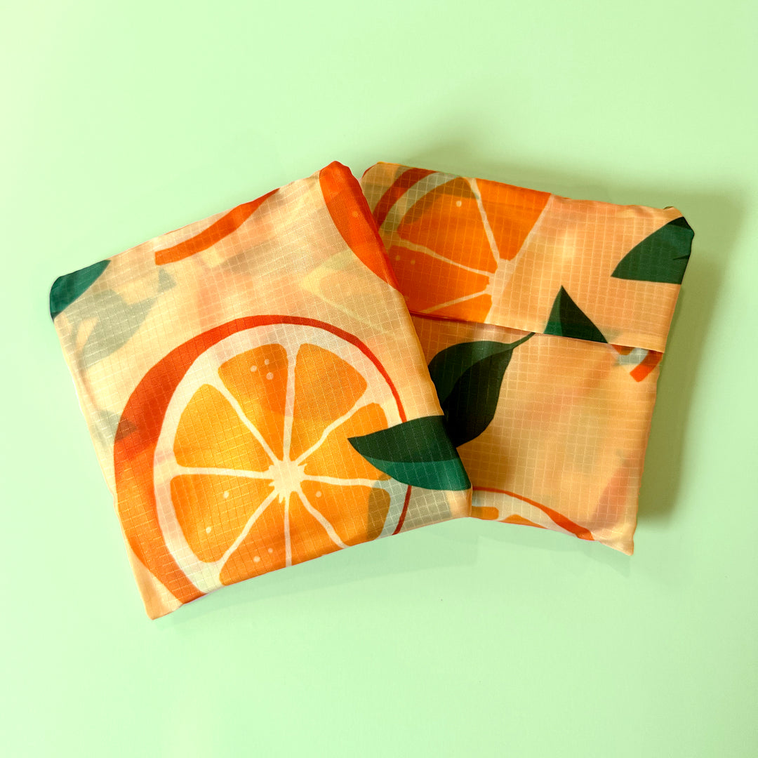 Orange Grove Reusable Bag