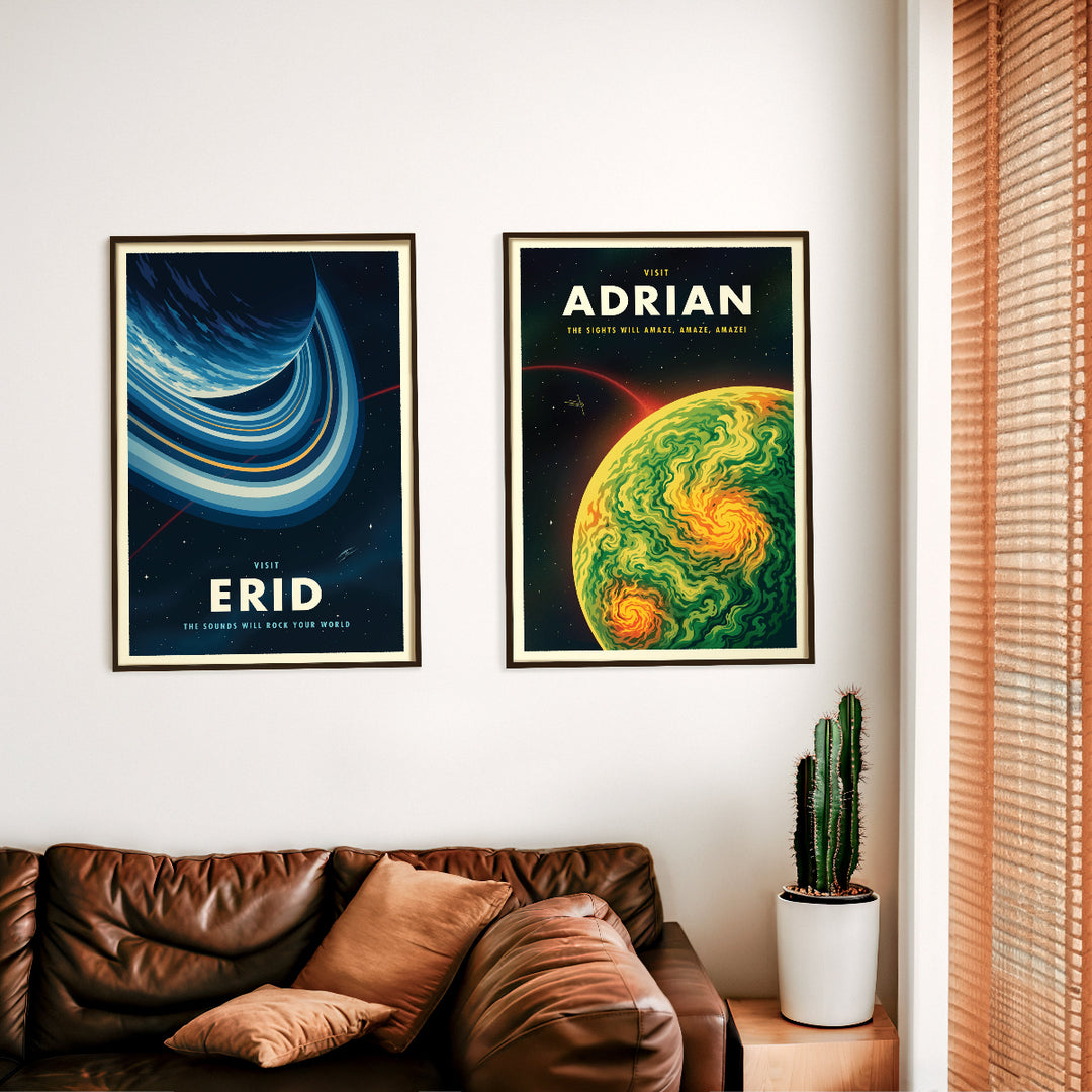 Project Hail Mary Travel Posters