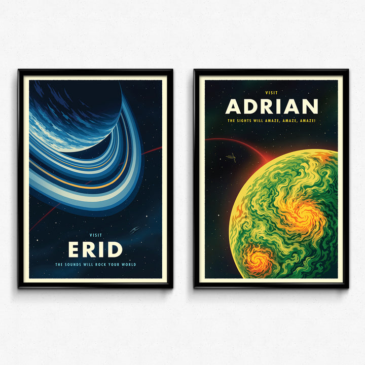 Project Hail Mary Travel Posters