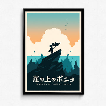 Ponyo Minimalist Poster
