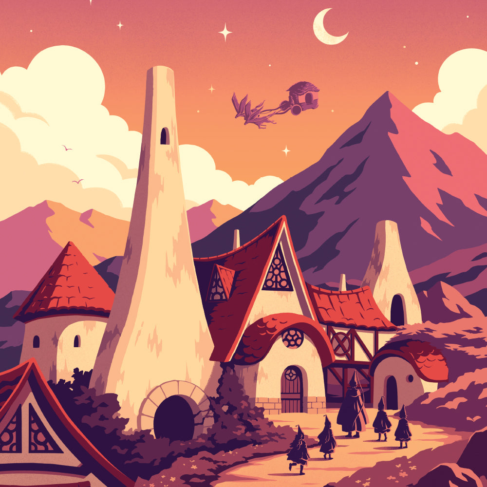 Qifrey's Atelier Travel Poster