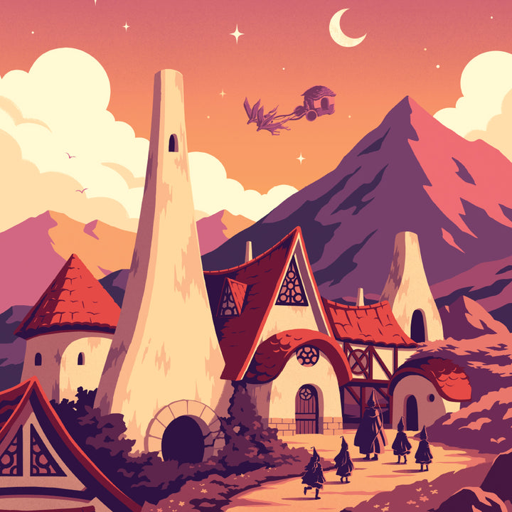 Qifrey's Atelier Travel Poster