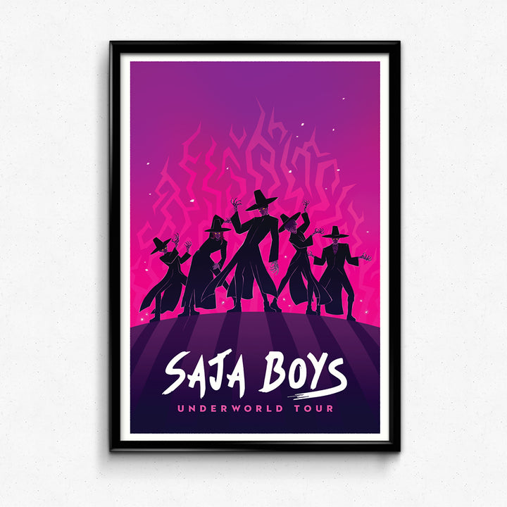 Saja Boys Underworld Tour Poster