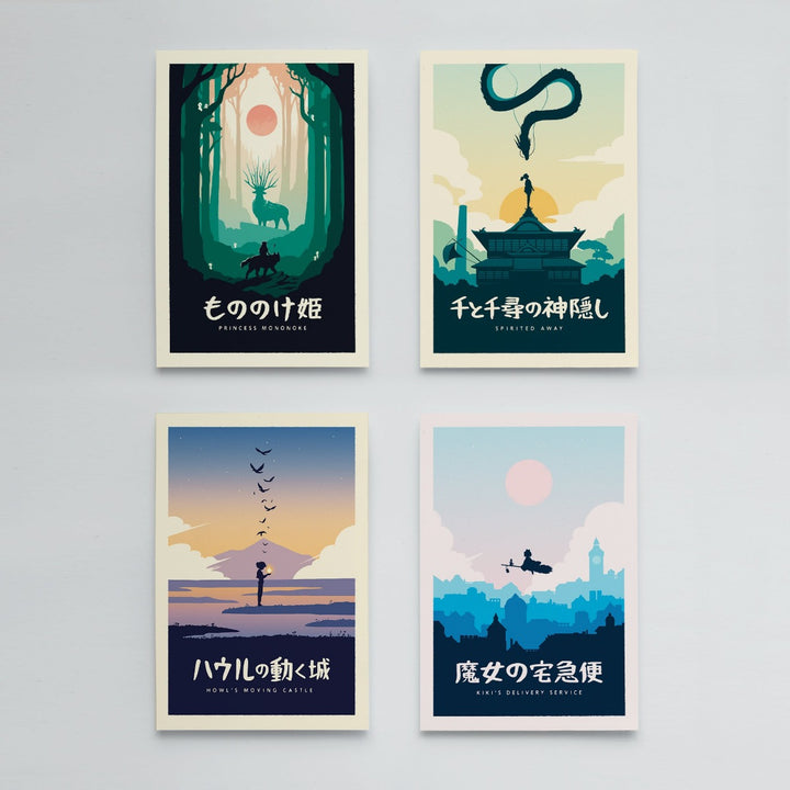 Mini Print Ghibli Minimalist Bundle