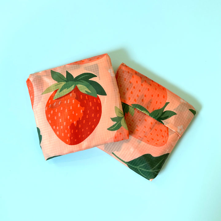 Strawberry Fields Reusable Bag