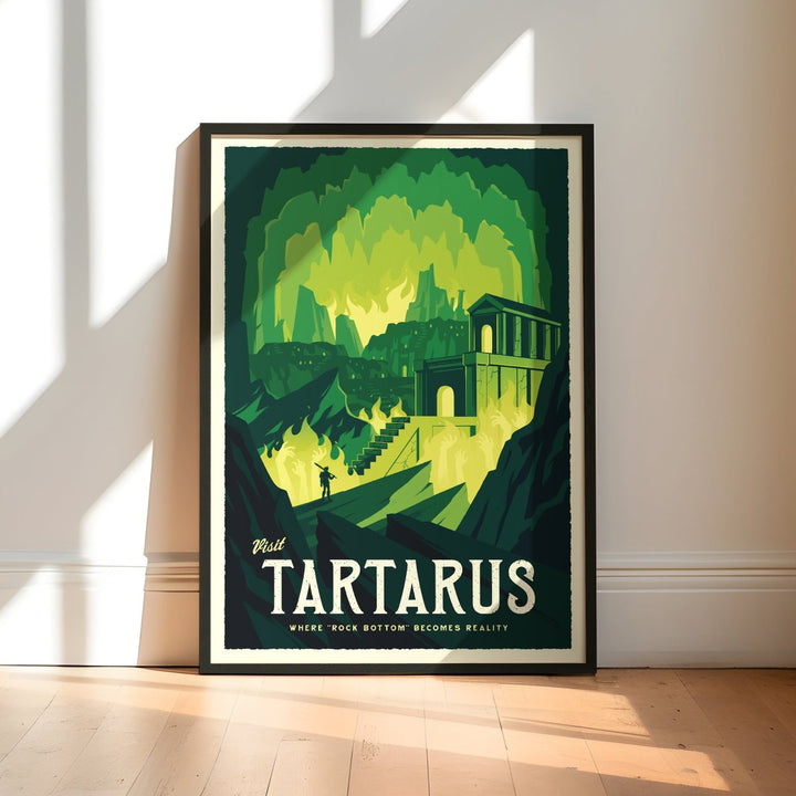 Tartarus Retro Travel Poster