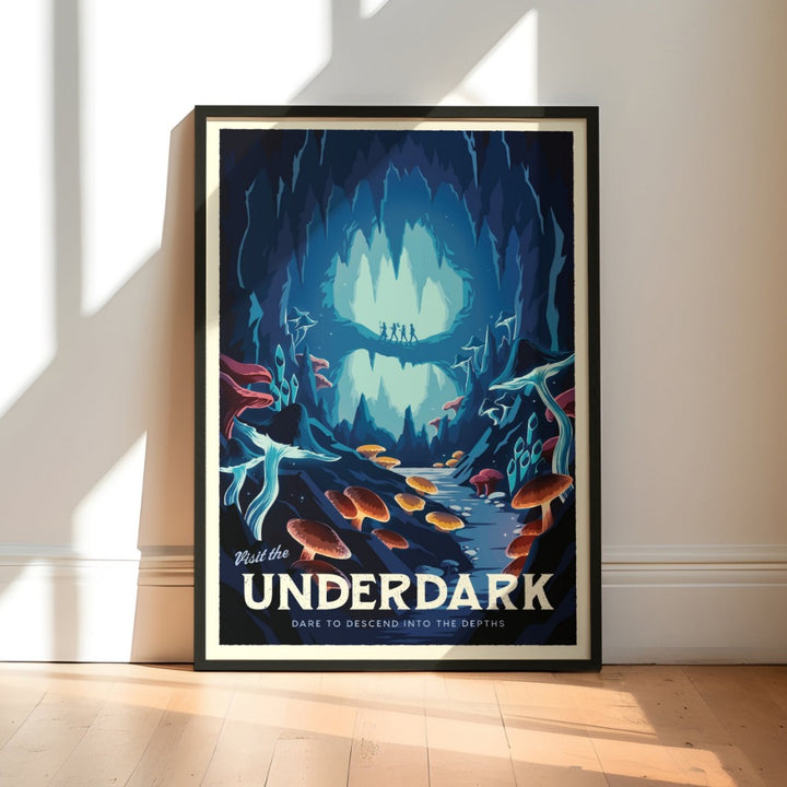 The Underdark Travel Poster