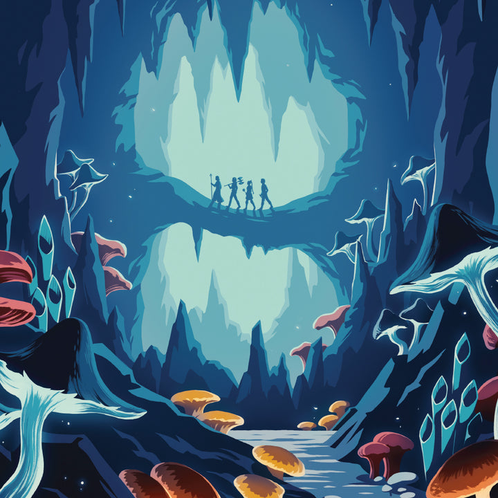 The Underdark Travel Poster