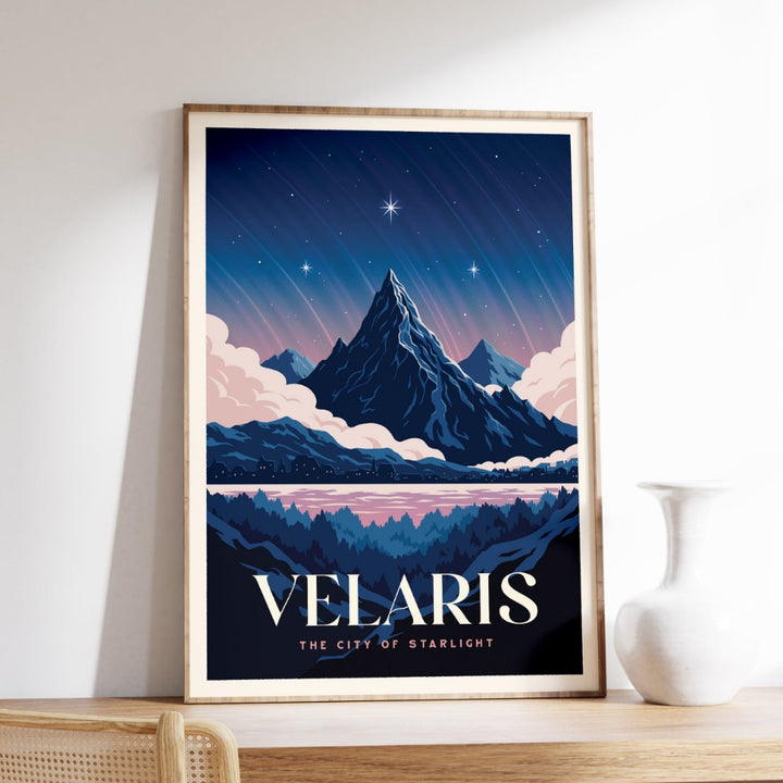 Velaris ACOTAR Travel Poster