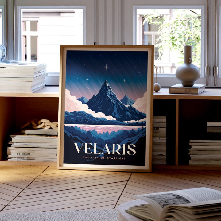 Velaris ACOTAR Travel Poster