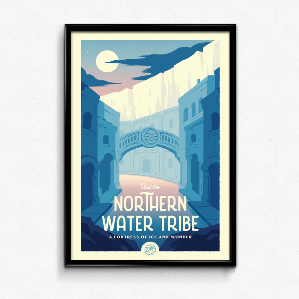 Avatar Retro Travel Poster Bundle