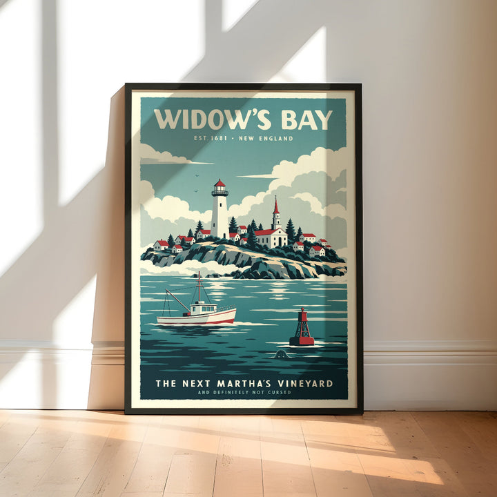Widow's Bay Travel Poster