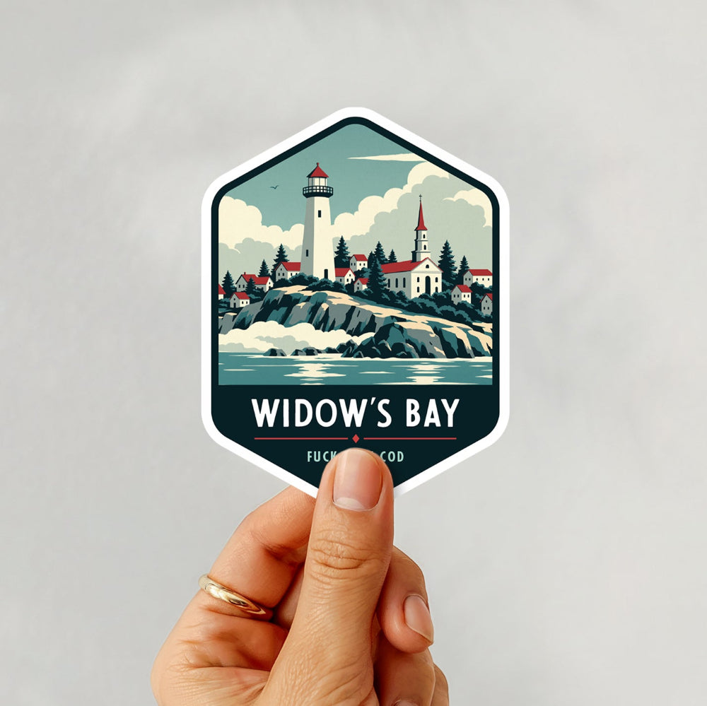Widow's Bay Sticker