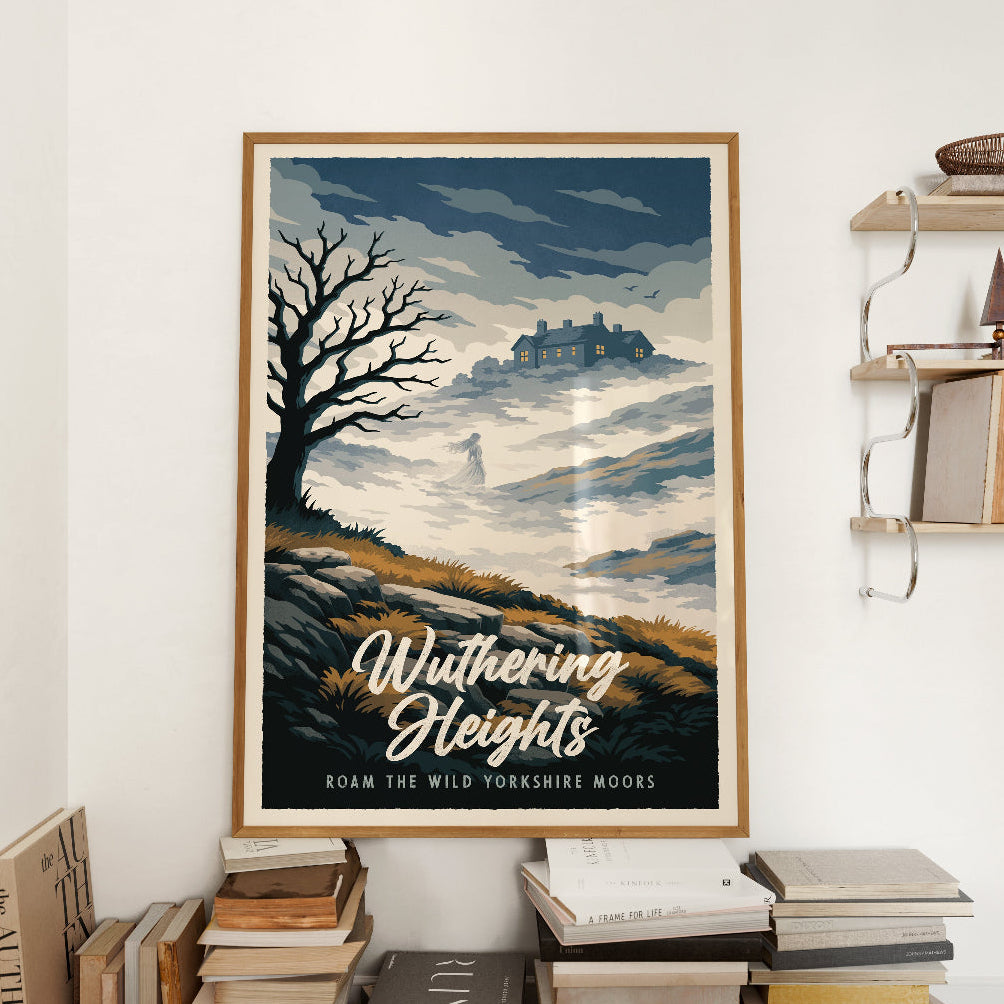 Wuthering Heights Travel Poster – Sylvan Design