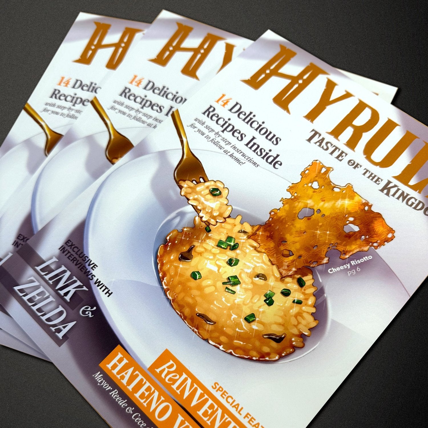 Hyrule: Taste of the Kingdom Cooking Zine – Sylvan Design