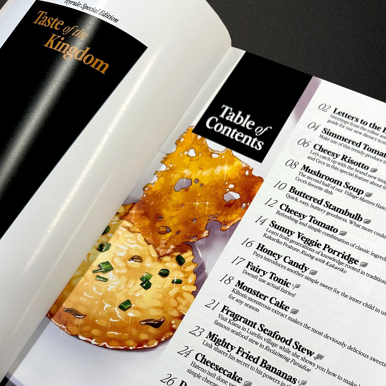 Hyrule: Taste of the Kingdom Cooking Zine – Sylvan Design