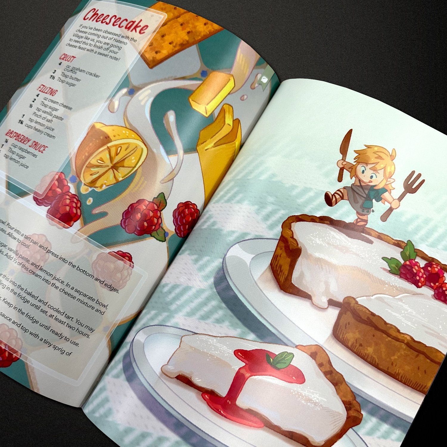 Hyrule: Taste of the Kingdom Cooking Zine – Sylvan Design