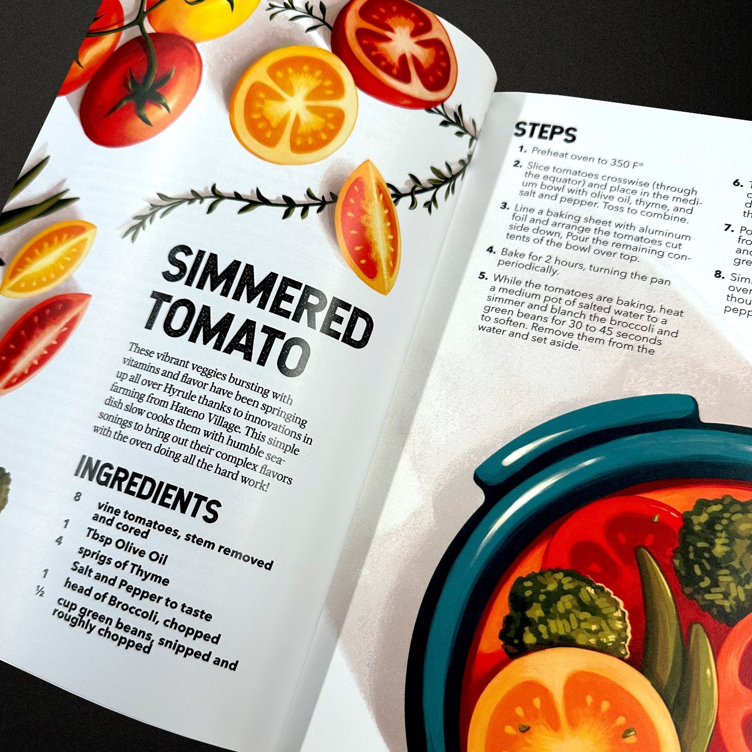 Hyrule: Taste of the Kingdom Cooking Zine – Sylvan Design