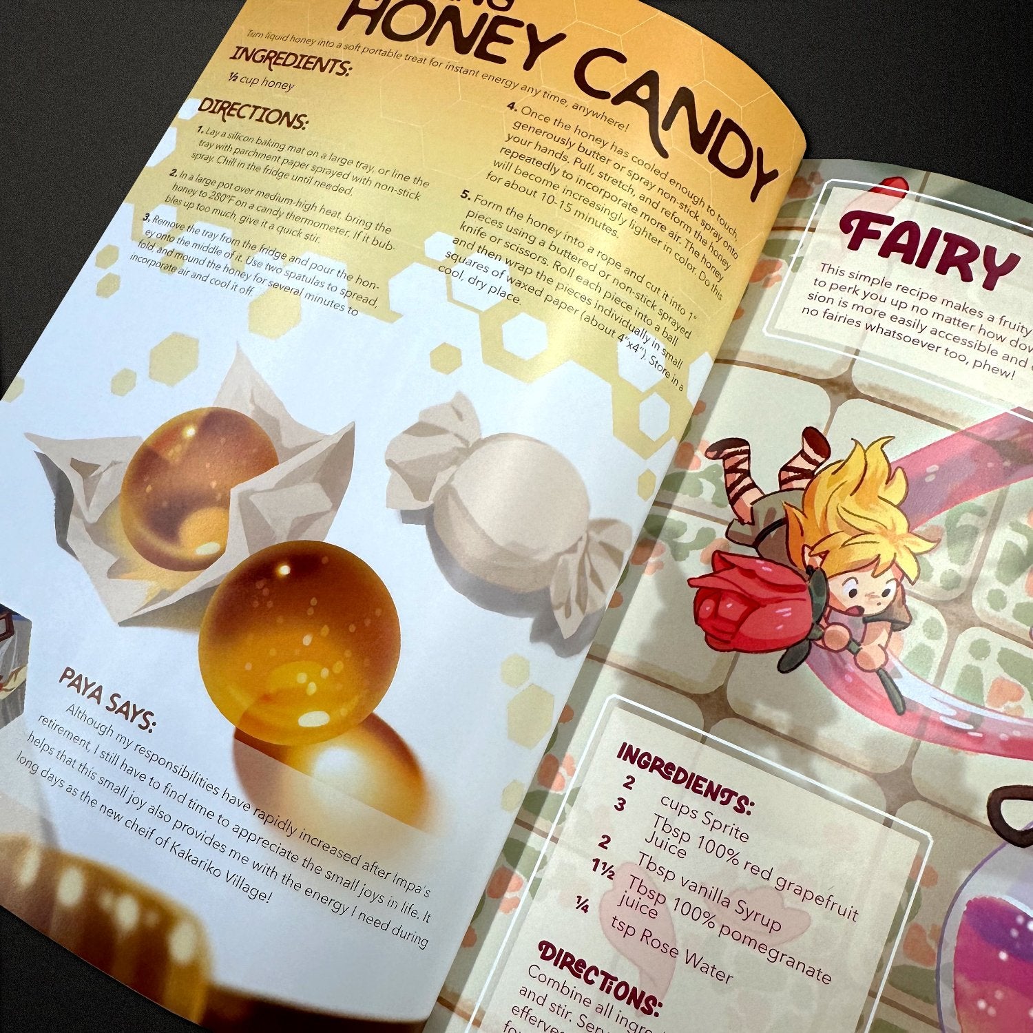 Hyrule: Taste of the Kingdom Cooking Zine – Sylvan Design