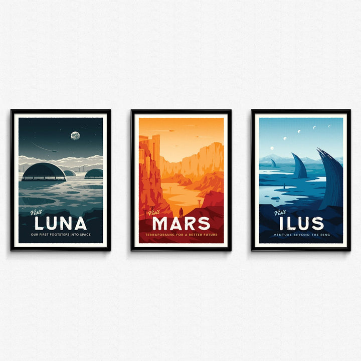 The Expanse Travel Poster Bundle