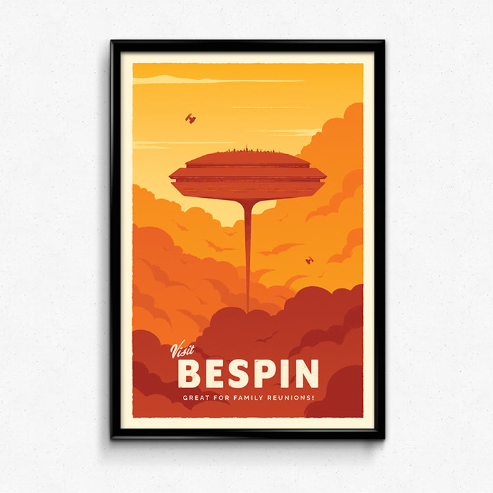 Bespin Retro Travel Poster