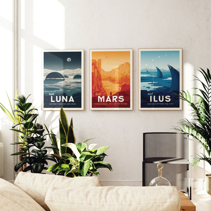 The Expanse Travel Poster Bundle