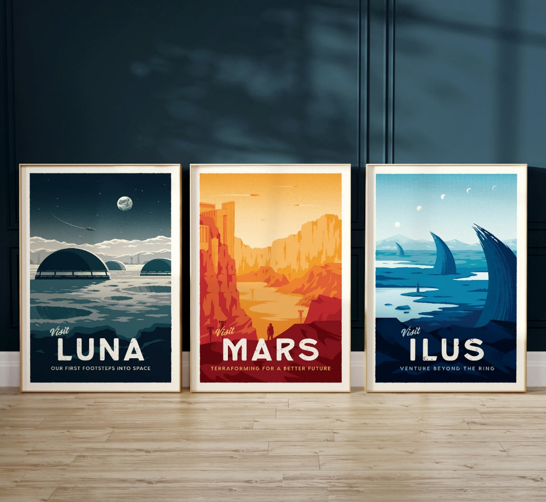 The Expanse Travel Poster Bundle