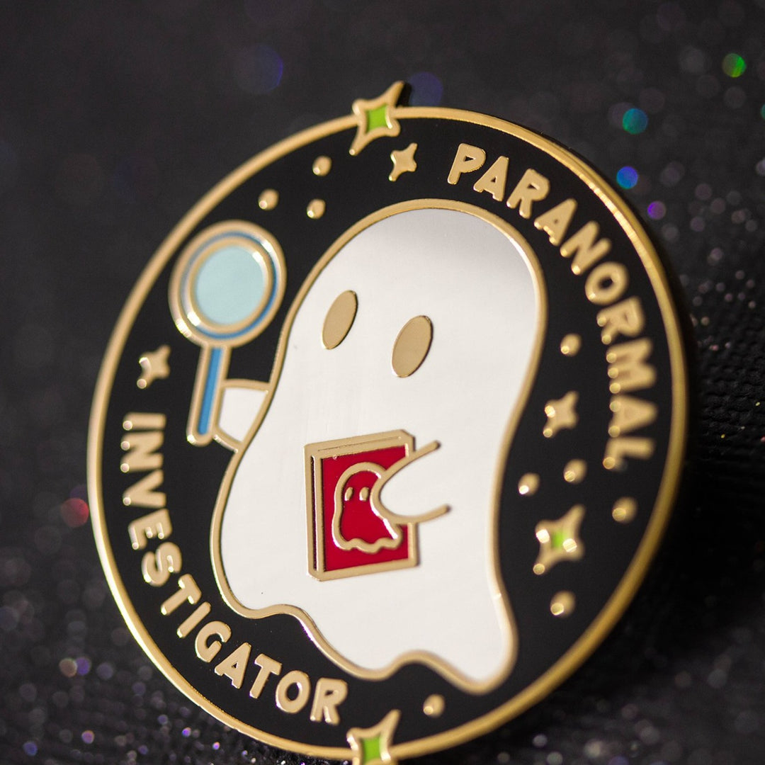 Paranormal Investigator Pin