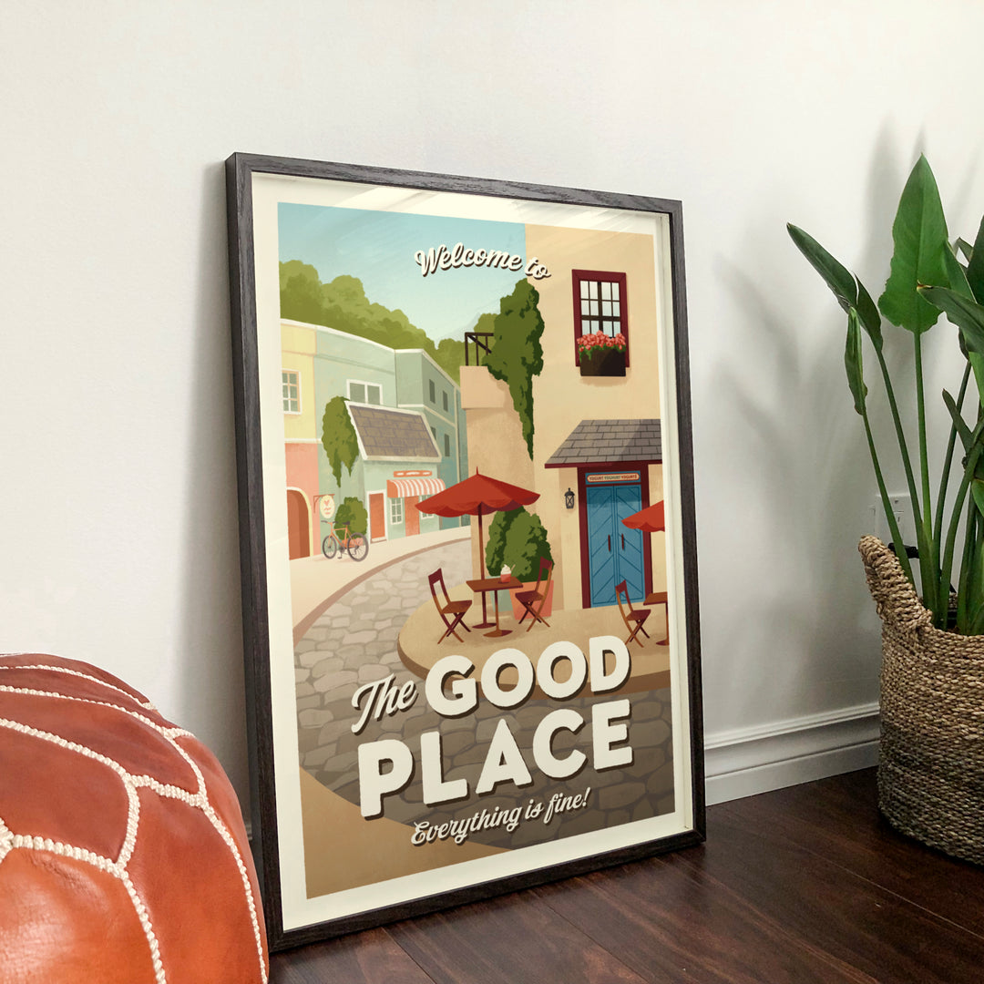 The Good Place Travel Poster