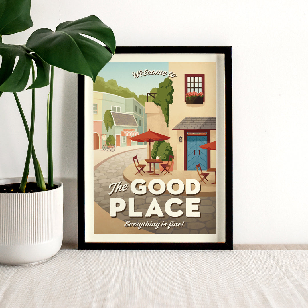 The Good Place Travel Poster