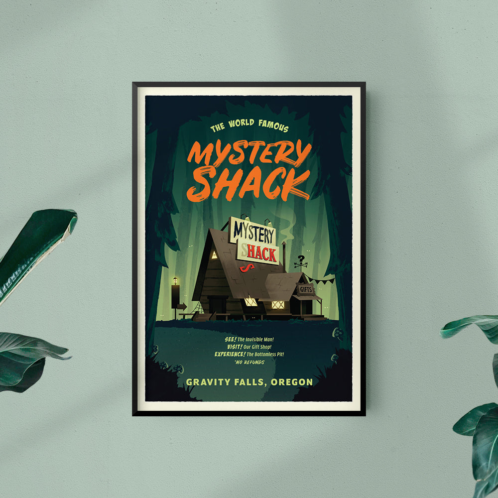 Mystery Shack Travel Poster