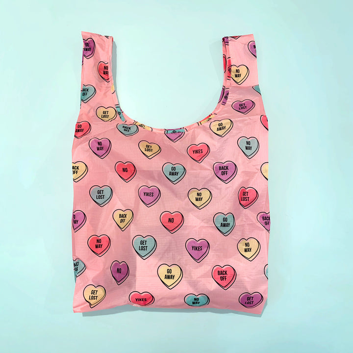 Conversation Heart Reusable Bag