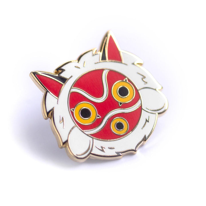 Mononoke Mask Enamel Pin