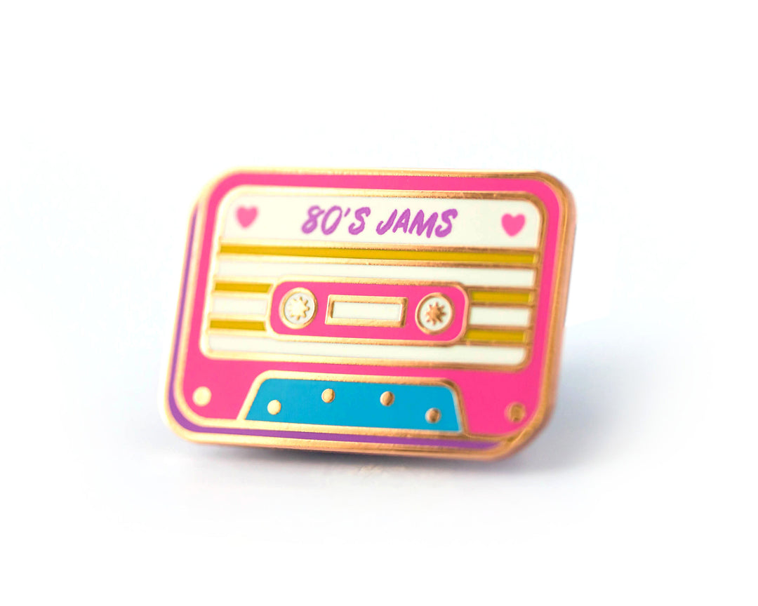 Cassette Mixtape Retro Enamel Pin