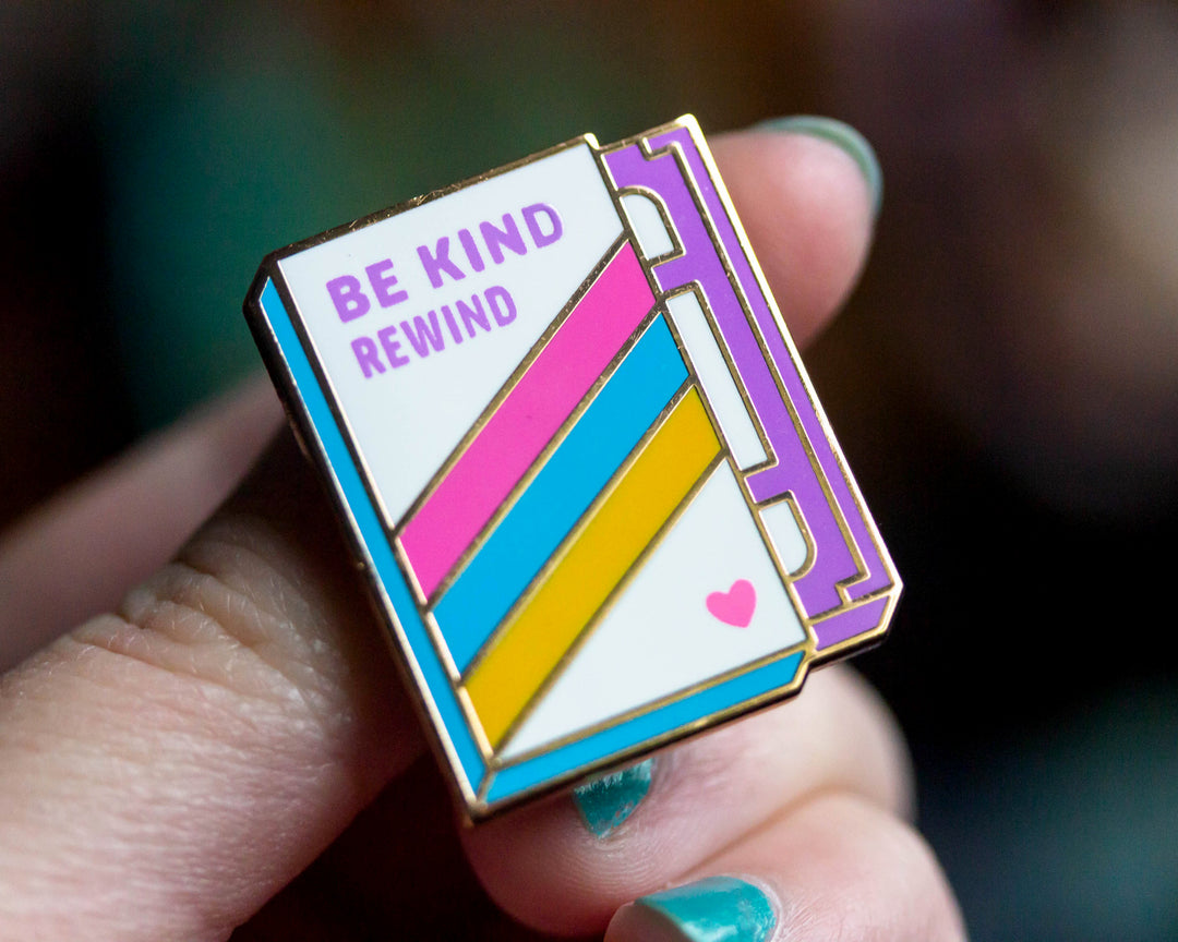 VHS Retro Enamel Pin