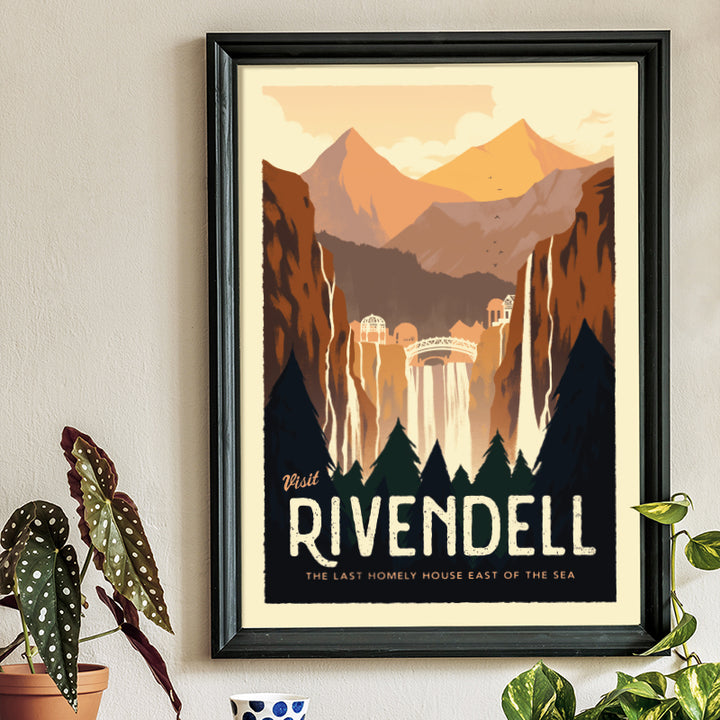 Rivendell Travel Poster