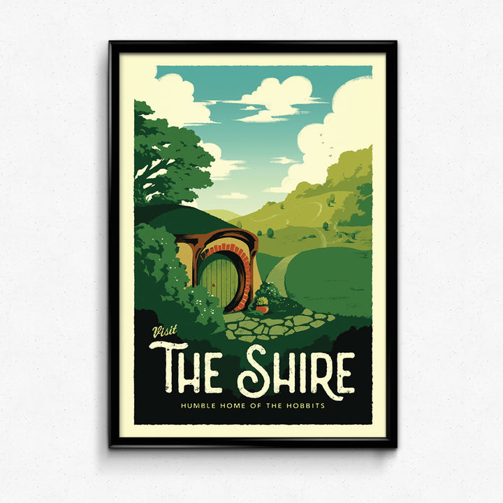 LOTR Retro Travel Poster Bundle