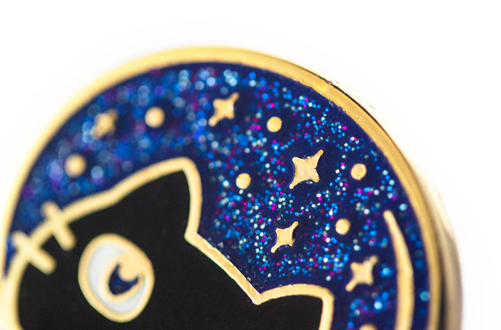 Space Cat Enamel Pins