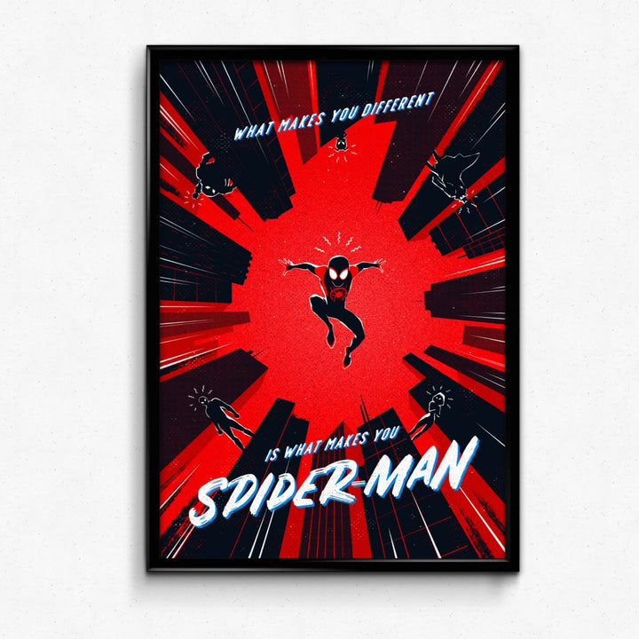 Spider-Verse Minimalist Poster