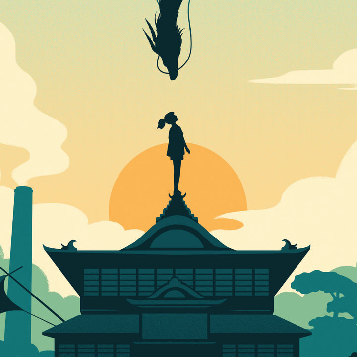 Spirited Away Minimalist Poster